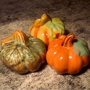 Home Decor Ceramic Pumpkin Accents